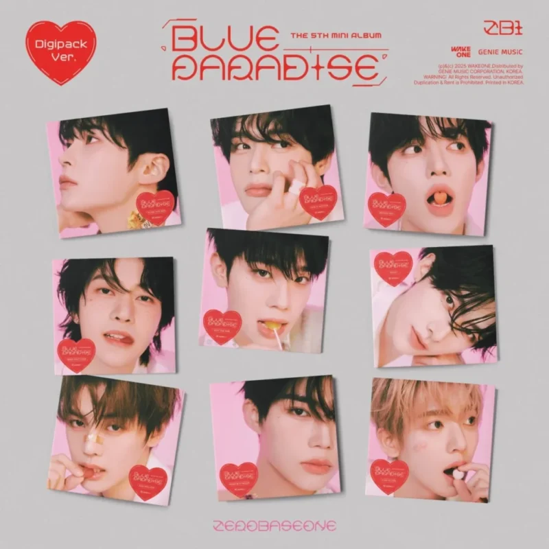 ZEROBASEONE - BLUE PARADISE (Digipack Version) (5th Mini Album)