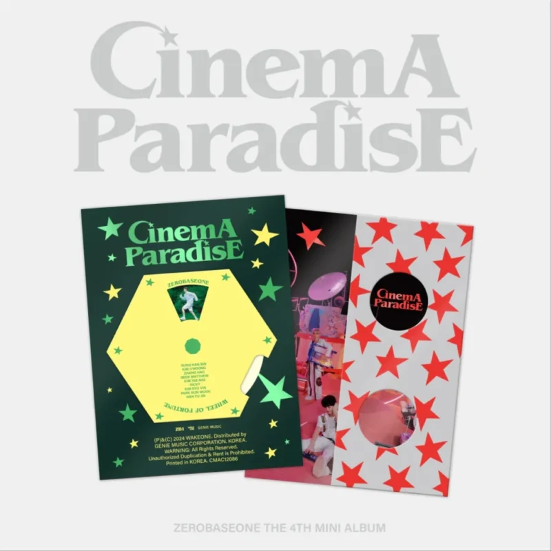 ZEROBASEONE - CINEMA PARADISE (Romance Version) (4th Mini Album)