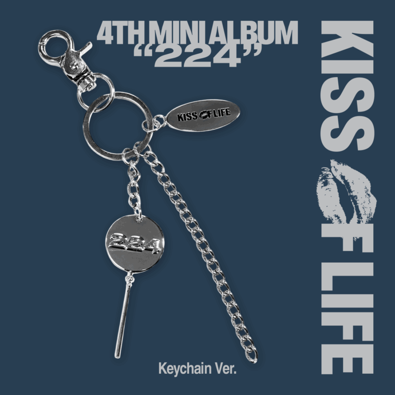 KISS OF LIFE - 224 (Keychain Version) (4th Mini Album)