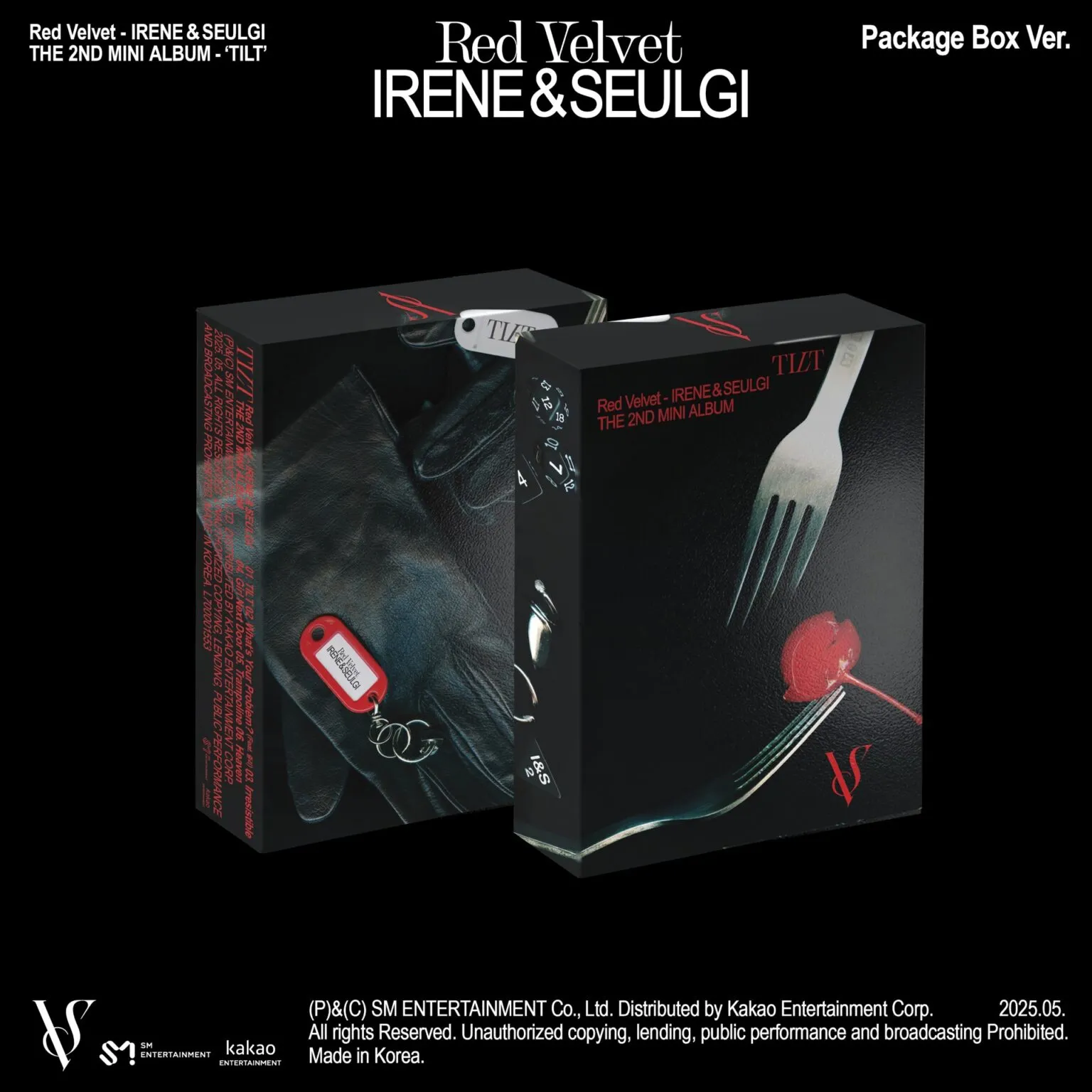 Red Velvet IRENE & SEULGI - TILT (Package Version) (2nd Mini Album) 1 Red Velvet IRENE & SEULGI - TILT (Package Version) (2nd Mini Album)