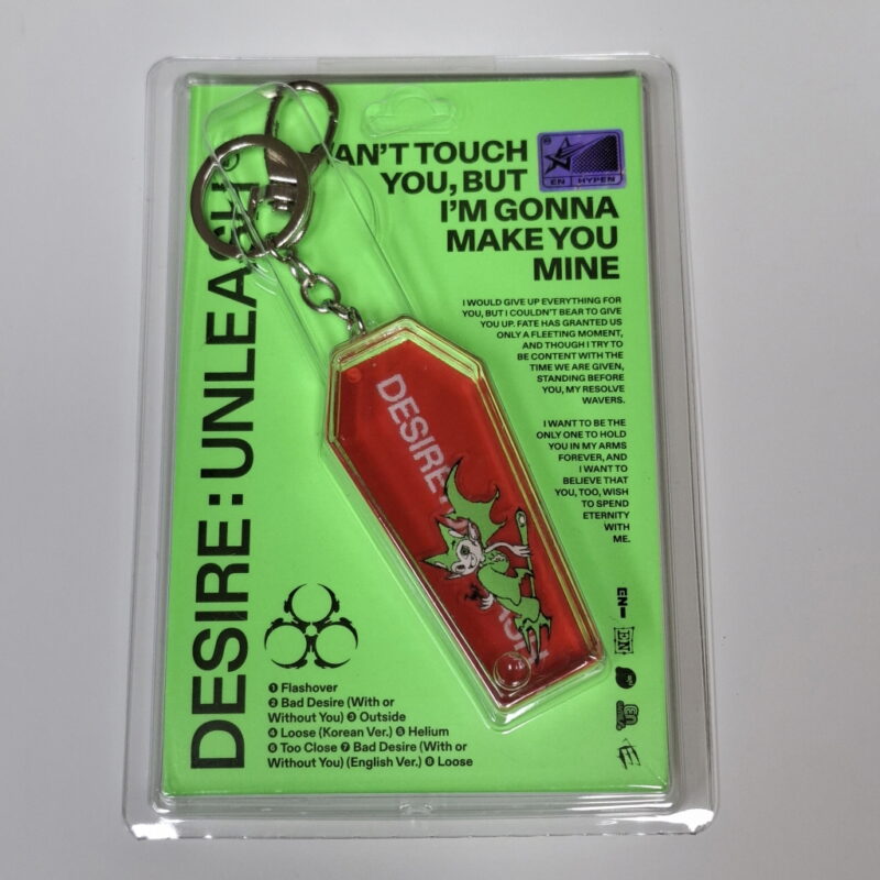 ENHYPEN - DESIRE UNLEASH (KEYRING version) (6th Mini Album) front