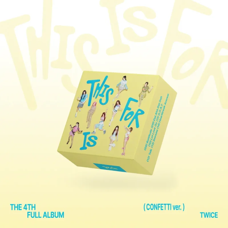 TWICE - THIS IS FOR (CONFETTI-Version) (4. Album)