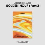 ATEEZ - GOLDEN HOUR : Part.3 (Poca) (12th Mini Album)