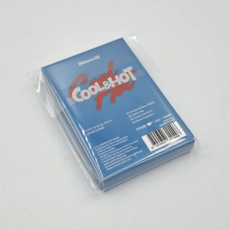 PARK WOOJIN (AB6IX) - Cool & Hot (1st Single) 3 PARK WOOJIN (AB6IX) - Cool & Hot (1st Single) back