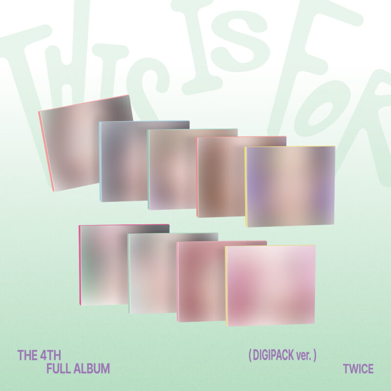 TWICE - THIS IS FOR (DIGIPACK version) (4th Album)
