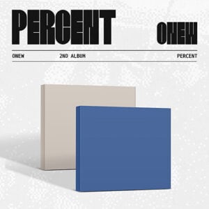 ONEW - PERCENT (Digipack Version) (2nd Album)