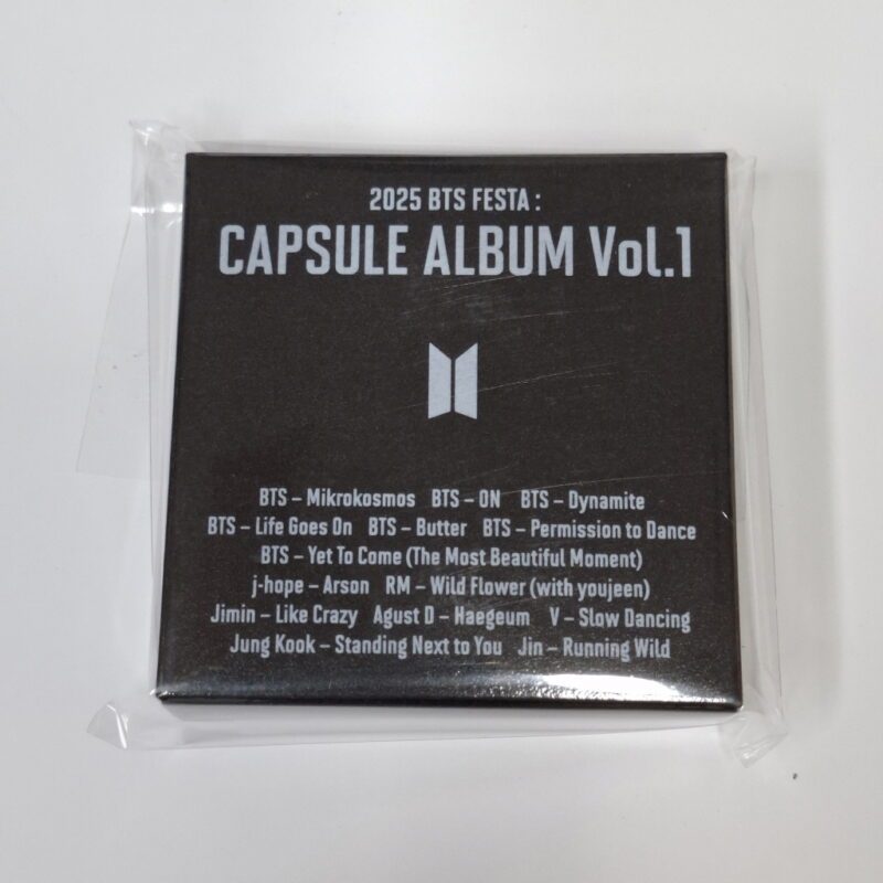 BTS - 2025 BTS FESTA CAPSULE ALBUM Vol.1 (NFC) Vorderseite