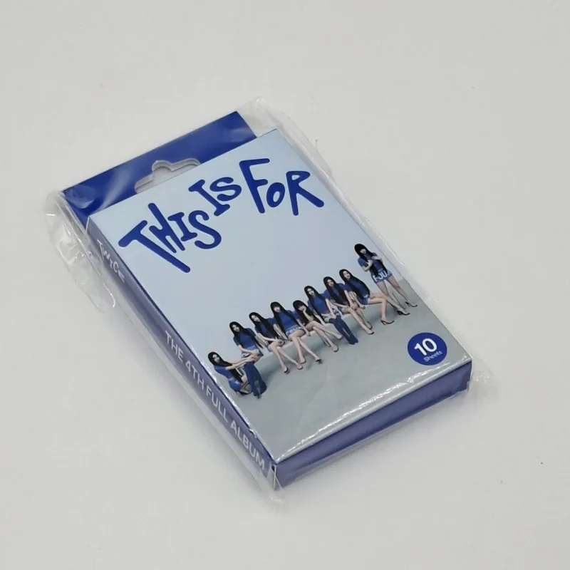 TWICE - THIS IS FOR (Version POLAROID) (4e album) face avant
