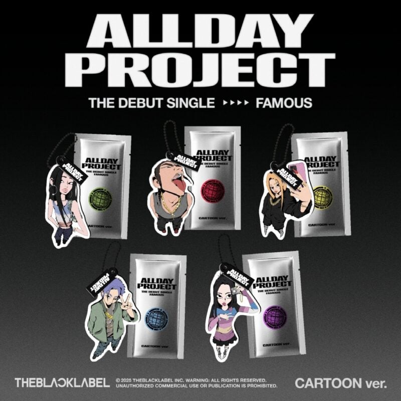ALLDAY PROJECT  - The Debut Single 'FAMOUS' (CARTOON Version)