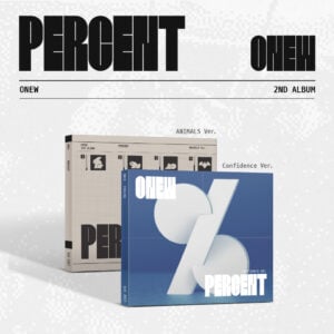 ONEW - PERCENT (Digipack Version) (2nd Album)