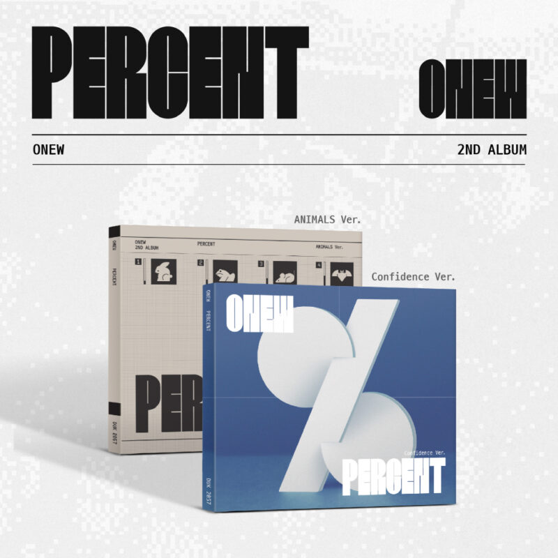 ONEW - PERCENT (Digipack Version) (2nd Album)