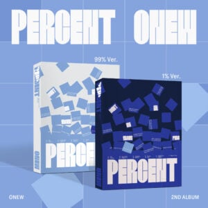 ONEW - PERCENT (Photobook Version) (2nd Album)