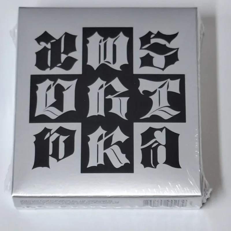 aespa – Dirty Work (Dirty Case Version) back silver