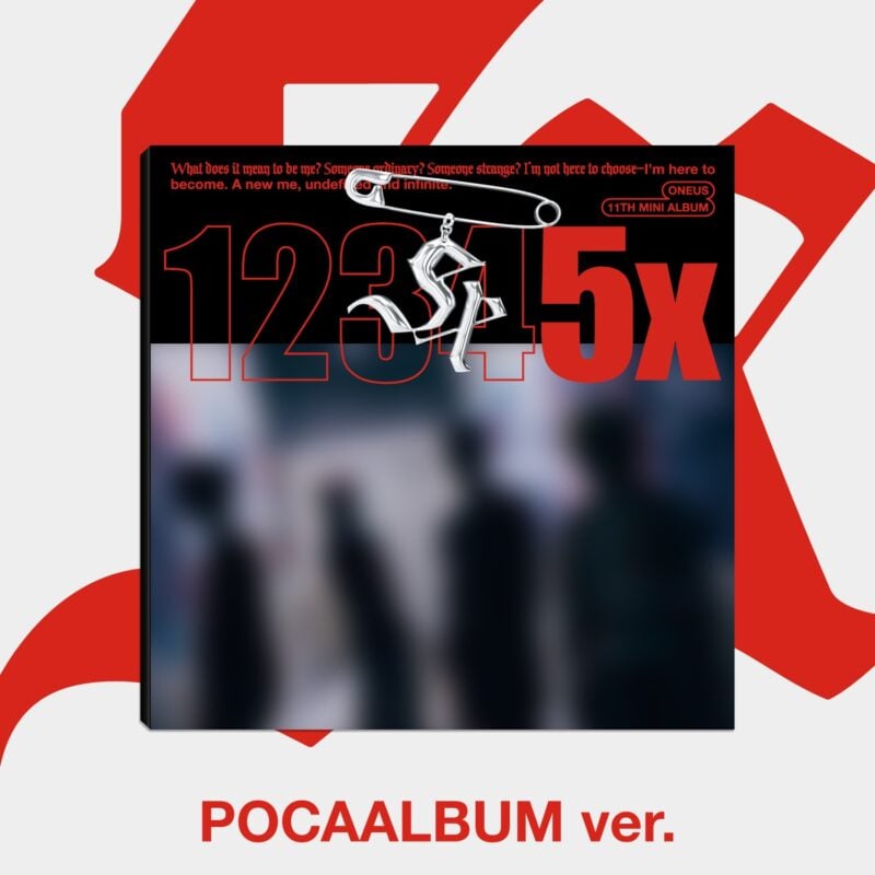 ONEUS - 5x (POCAALBUM version) (11th Mini Album) (NO Poster)