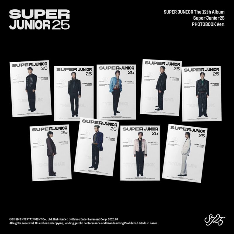 Super Junior - 12th Album Super Junior25 (PHOTOBOOK Version)
