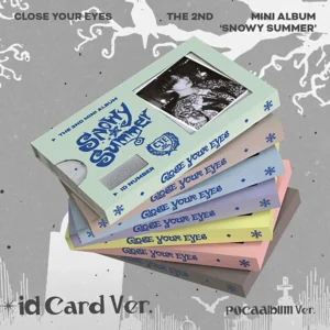 CLOSE YOUR EYES - 2nd Mini Album Snowy Summer (ID Card Ver. POCAALBUM)