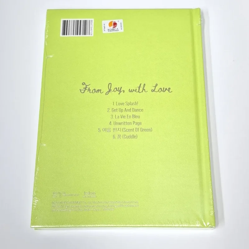 JOY - 1st Mini Album From JOY, with Love (Photo Book Version) back