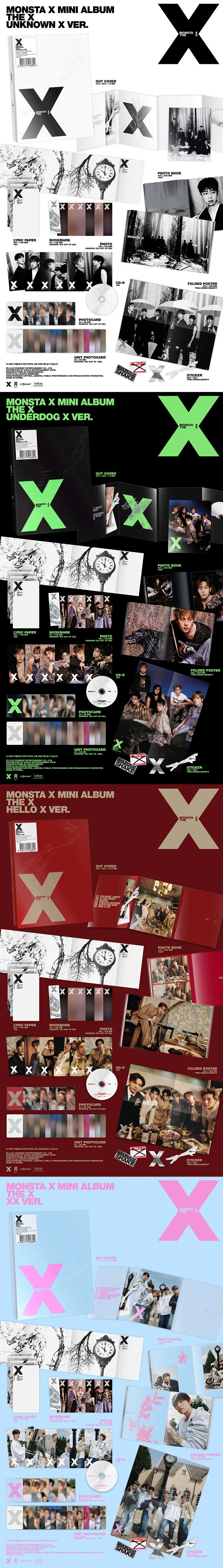 MONSTA X - THE X (13th Album) 2 MONSTA X - THE X (13th Album) details