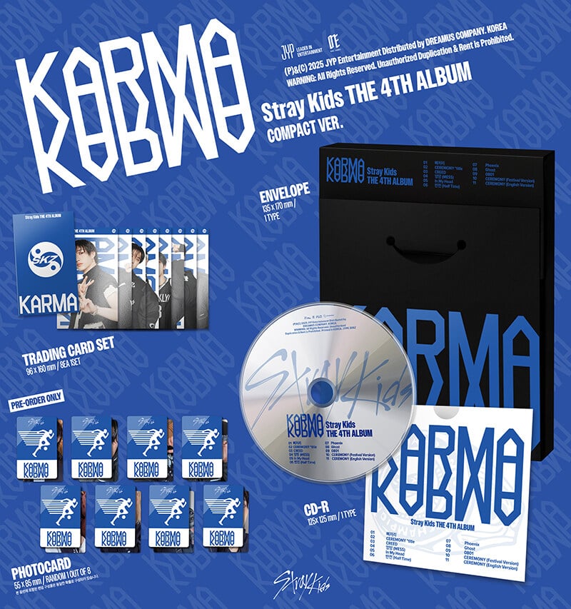 Stray Kids – 4. Album KARMA (KOMPAKTVERSION) 4 Stray Kids – 4. Album KARMA (KOMPAKTVERSION)
