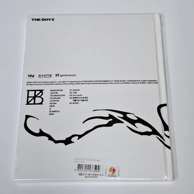 THE BOYZ - a;effect (10th Mini Album) back