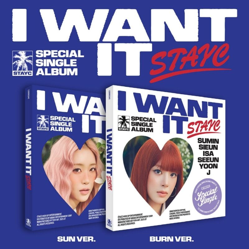 STAYC - I WANT IT (Special Single Album) (Random)