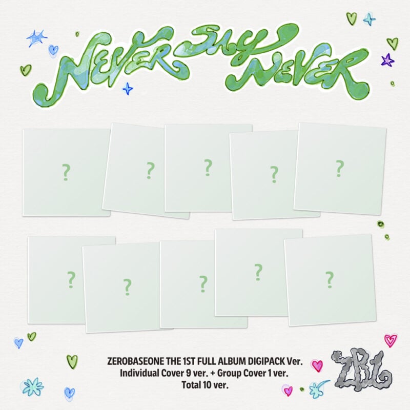 ZEROBASEONE - 1st Album NEVER SAY NEVER (DIGIPACK Version)