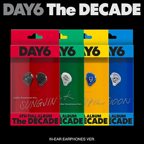 DAY6 - The DECADE (In-Ear Earphones Version) (4th Album) 1 DAY6 - The DECADE (In-Ear Earphones Version) (4th Album)
