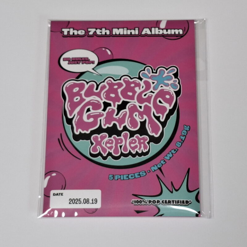 Kep1er - BUBBLE GUM (POCAALBUM-Version) Vorderseite