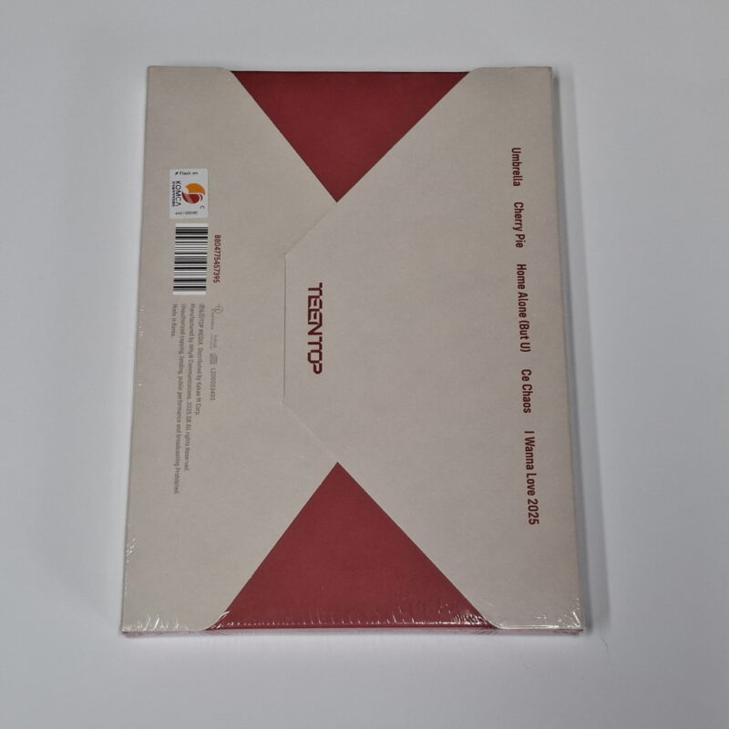 Teen Top - Just 15, Just Teen Top (CD version) back