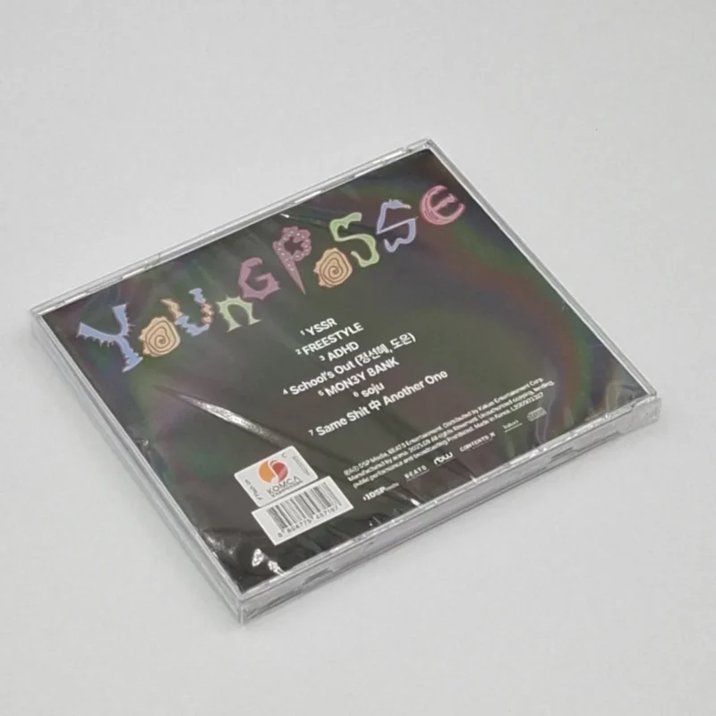 YOUNG POSSE - Growing Pain pt.1 FREE (Jewel Case Version) (EP Album) back