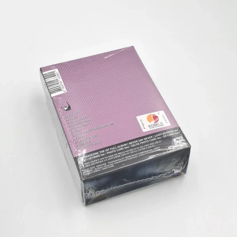 ZEROBASEONE - NEVER SAY NEVER (LENTICULAR KEYRING Version) (1st Album) back 3