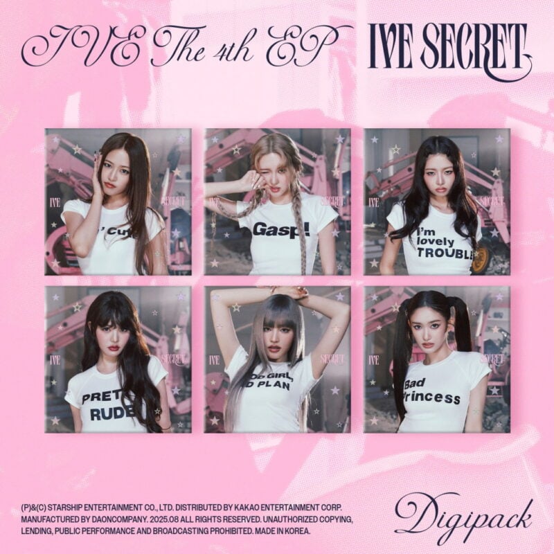 IVE - IVE SECRET (Digipack version) (4th Mini Album)
