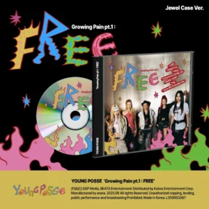 YOUNG POSSE – Growing Pain pt.1: KOSTENLOS (Jewel Case Version) (EP-Album)