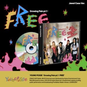 YOUNG POSSE - Growing Pain pt.1 : FREE (Jewel Case Version) (EP Album)