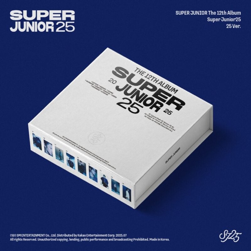 (DAMAGED) 슈퍼주니어 - Super Junior25 (25 Version) (12th Album)