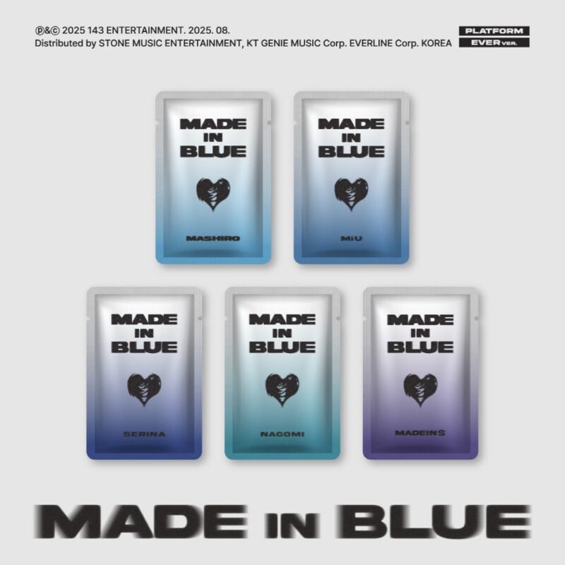 MADEIN S - MADE in BLUE (PLATFORM EVER Version) (Random)