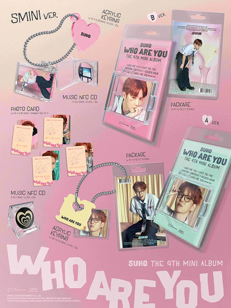 SUHO - Who Are You (4th Mini Album) (SMini Version) 2 SUHO - Who Are You (4th Mini Album) (SMini Version)