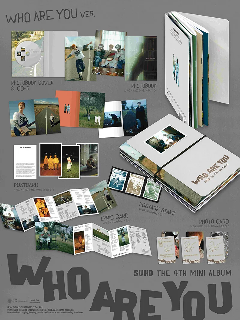 SUHO - Who Are You (4th Mini Album) (Who Are You Version) 2 SUHO - Who Are You (4th Mini Album) (Who Are You Version)