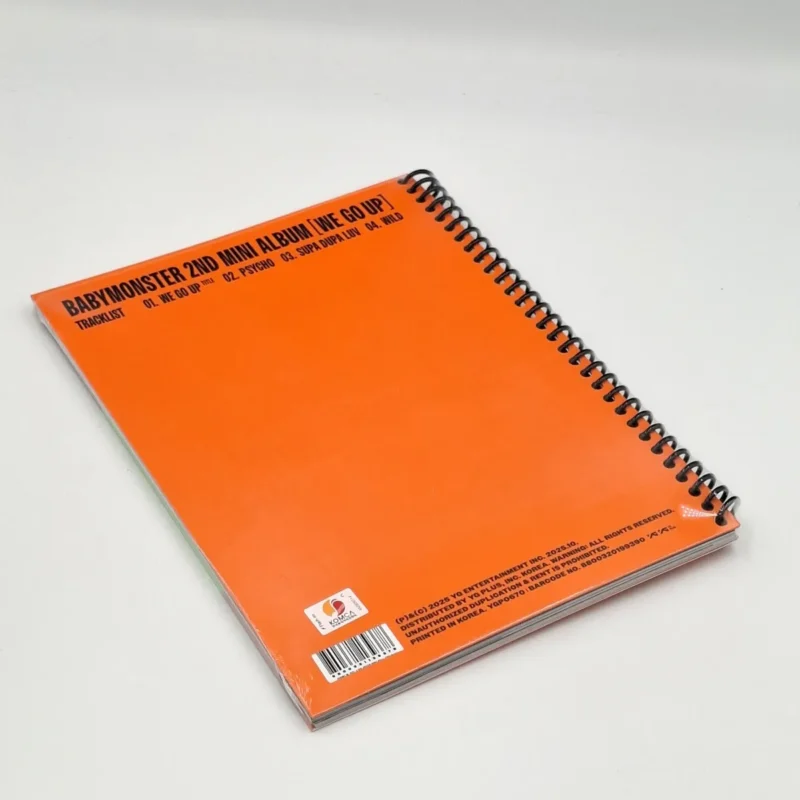 BABYMONSTER - WE GO UP (GO Version) (2nd Mini Album) 3 BABYMONSTER - WE GO UP (GO Version) (2nd Mini Album) back