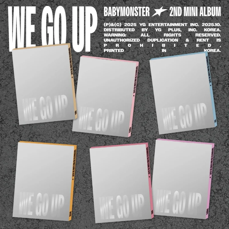 BABYMONSTER - WE GO UP (PATTERN Version) (2nd Mini Album)