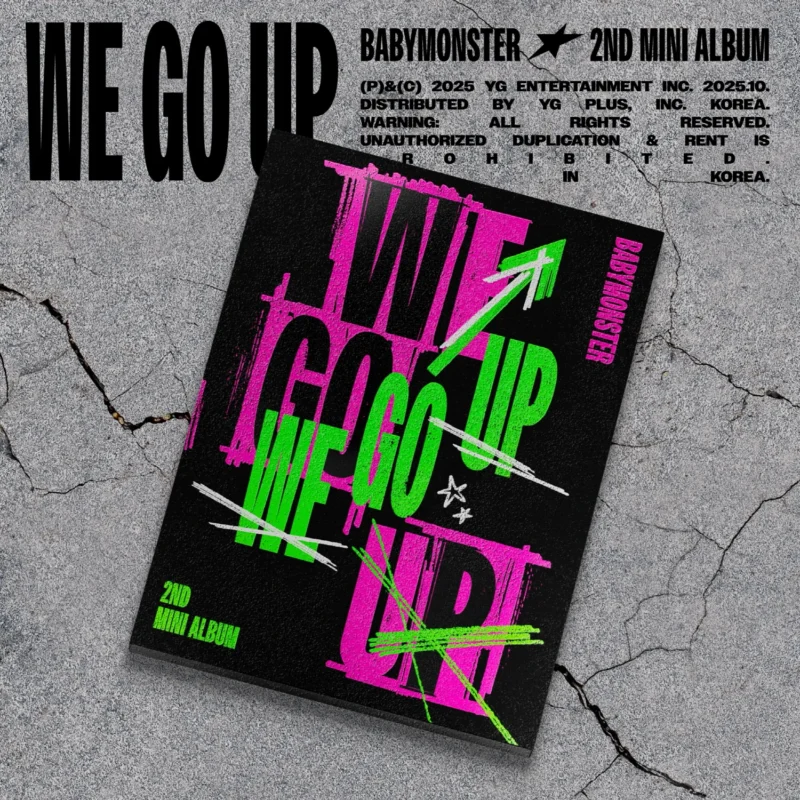 BABYMONSTER - WE GO UP (UP Version) (2nd Mini Album)