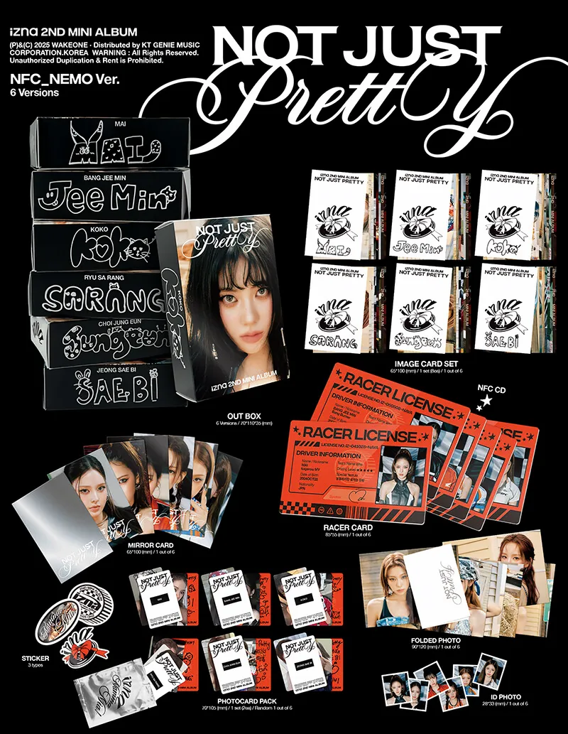 izna - Not Just Pretty (NFC Nemo Version) (2nd Mini Album) 2 izna - Not Just Pretty (NFC Nemo Version) (2nd Mini Album)