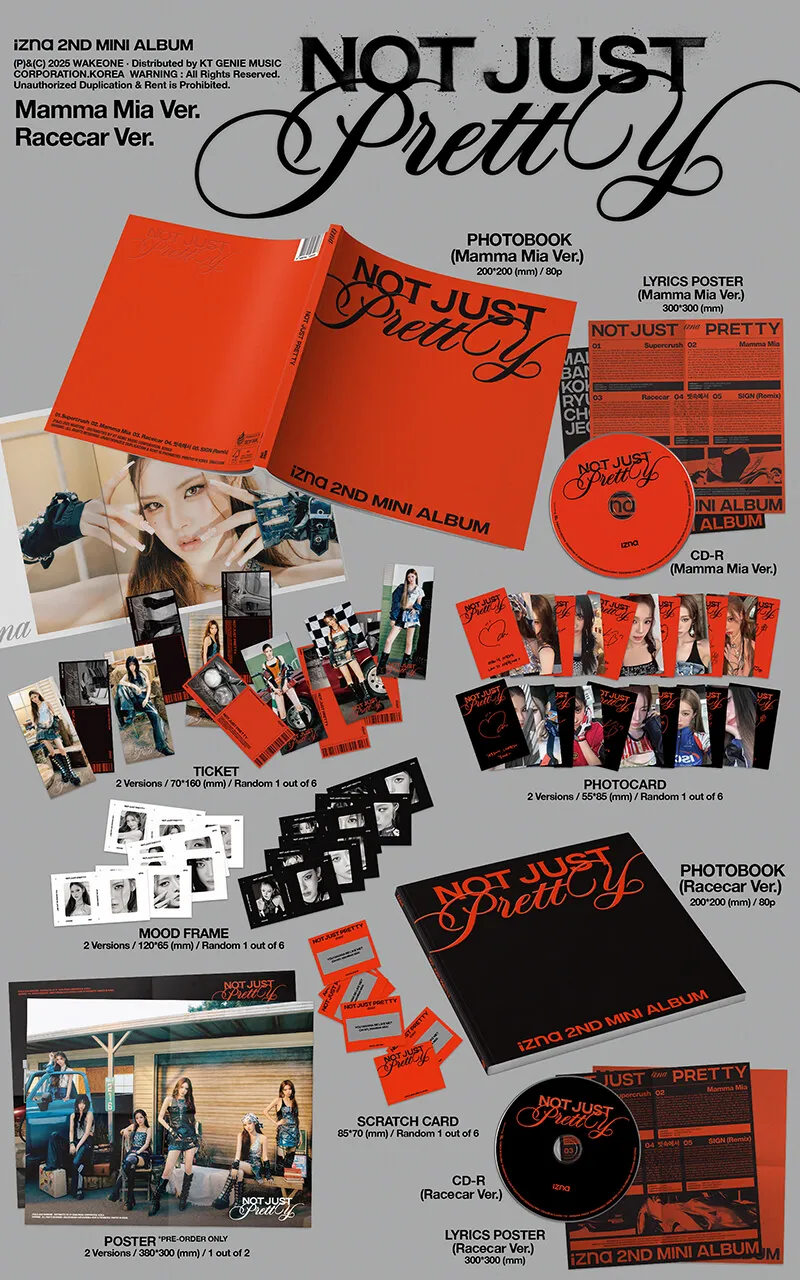 izna - Not Just Pretty (PHOTOBOOK Version) (2nd Mini Album) 2 izna - Not Just Pretty (PHOTOBOOK Version) (2nd Mini Album) details