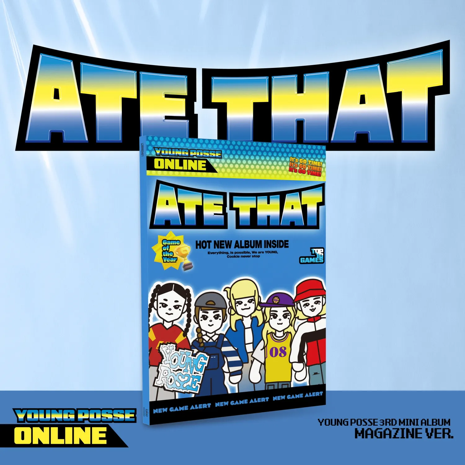 YOUNG POSSE - ATE THAT (Magazine Version) (3rd Mini Album) 1 YOUNG POSSE - ATE THAT (Magazine Version) (3rd Mini Album)
