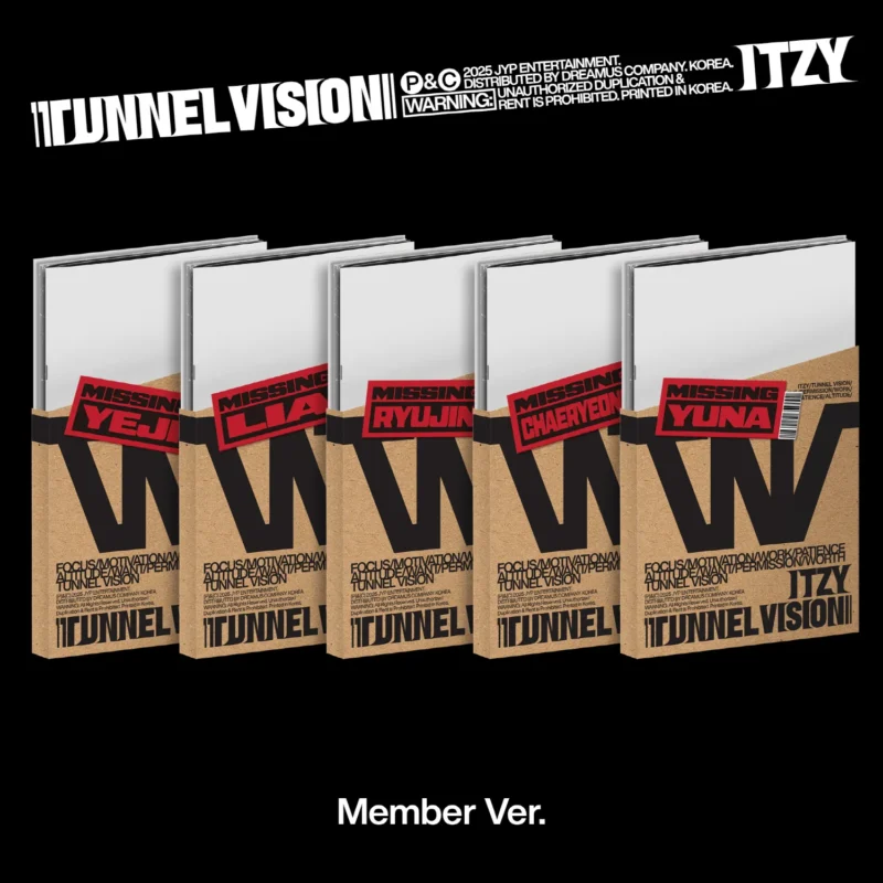 ITZY - TUNNEL VISION (Member Version)