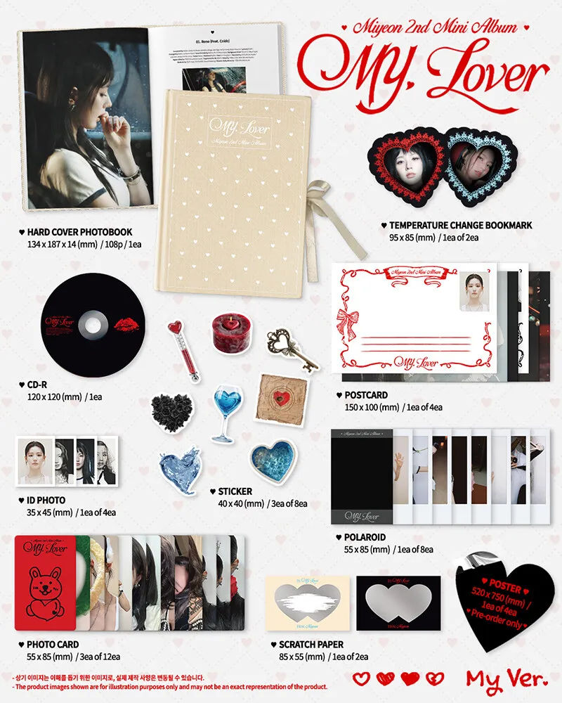 MIYEON - MY,Lover (2nd Mini Album) 3 MIYEON - MY,Lover (2nd Mini Album) details
