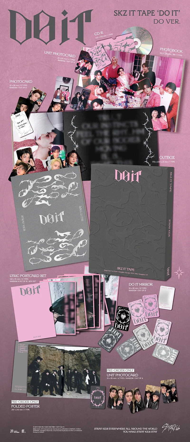 Stray Kids - SKZ IT TAPE 'DO IT' (DO VERSION) 2 Stray Kids - SKZ IT TAPE 'DO IT' (DO VERSION) details