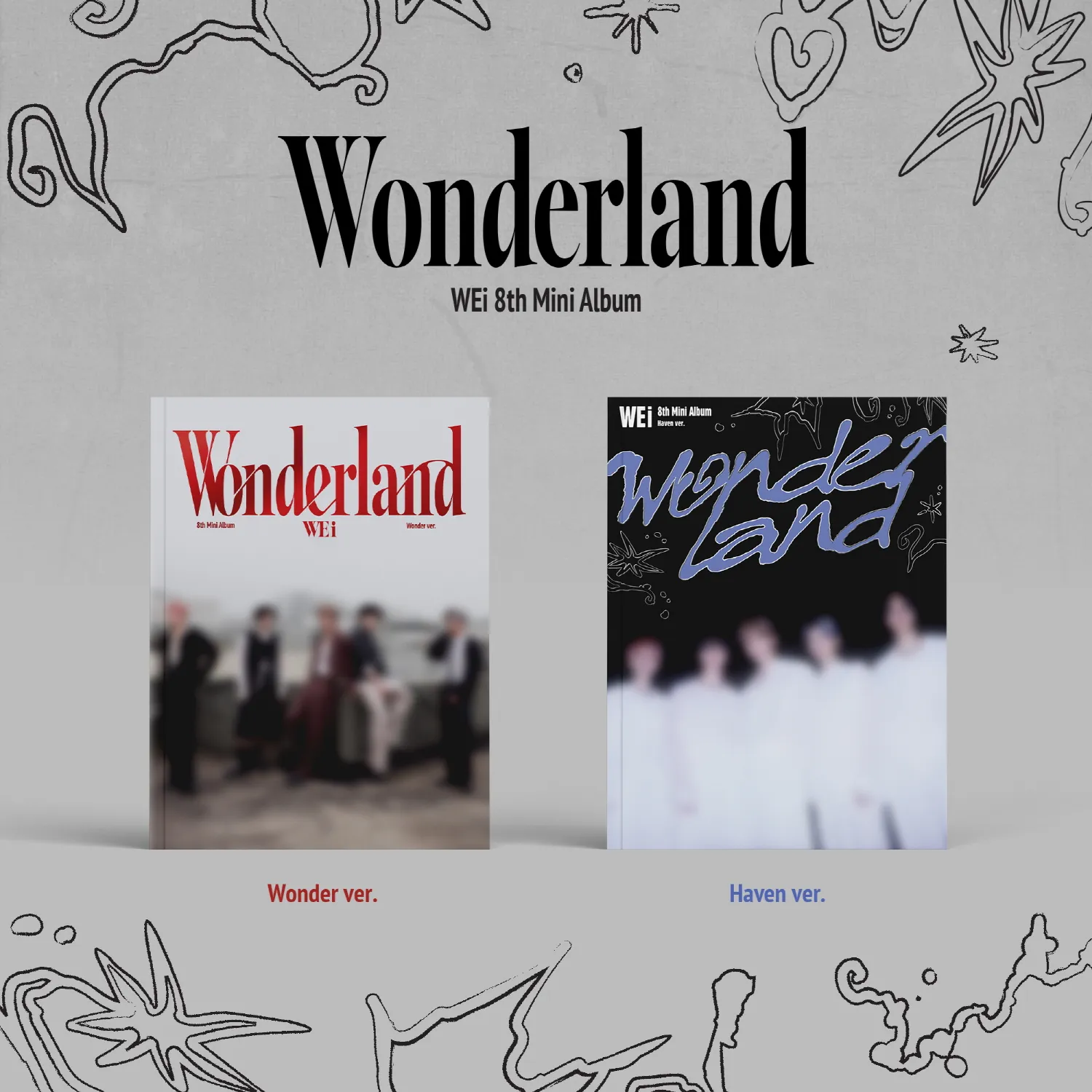 WEi - Wonderland (Random Version) (8th Mini Album) 1 WEi - Wonderland (Random Version) (8th Mini Album)