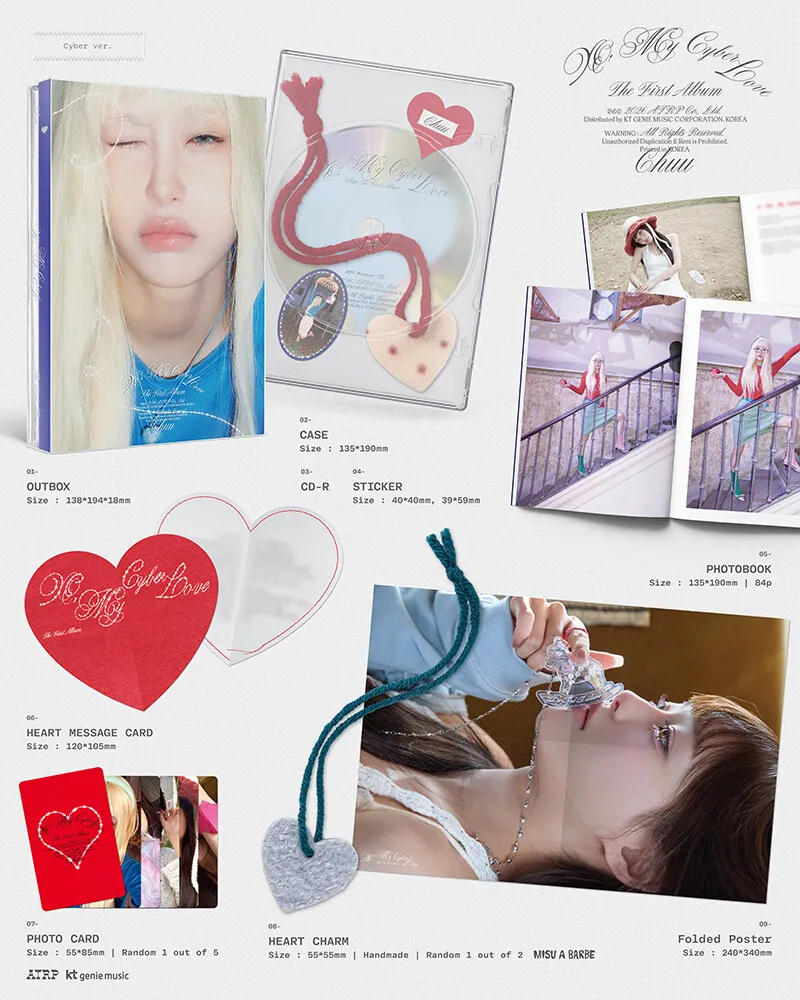 CHUU - XO, My Cyberlove (Cyber Version) (1st Album) 2 CHUU - XO, My Cyberlove (Cyber Version) (1st Album) details