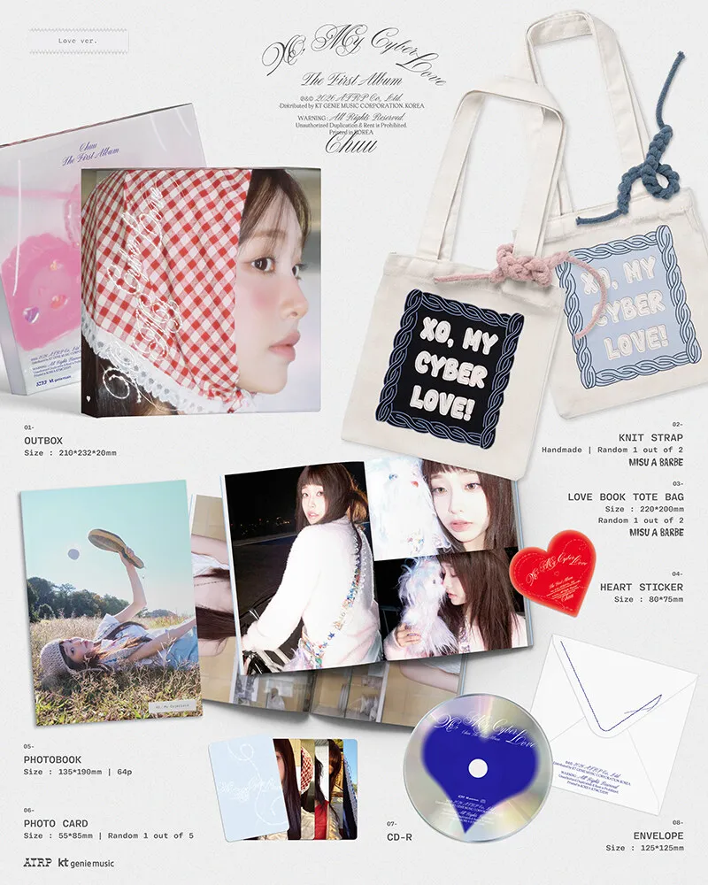 CHUU - XO, My Cyberlove (Love Version) (1st Album) 2 CHUU - XO, My Cyberlove (Love Version) (1st Album) details